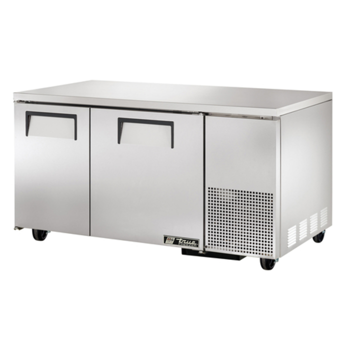True TUC-60-32F-HC 60.25 inch Deep Undercounter Solid Freezer
