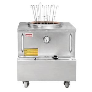 OMCAN 47338 Tandoor Clay Oven 24" x 24" Natural Gas