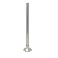 Hachoir à saucisses commercial vertical robuste en acier inoxydable 7 L Omcan 36054