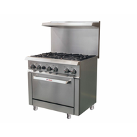 IKON IR-6-36 36" Gas Restaurant Range with 6 Burners