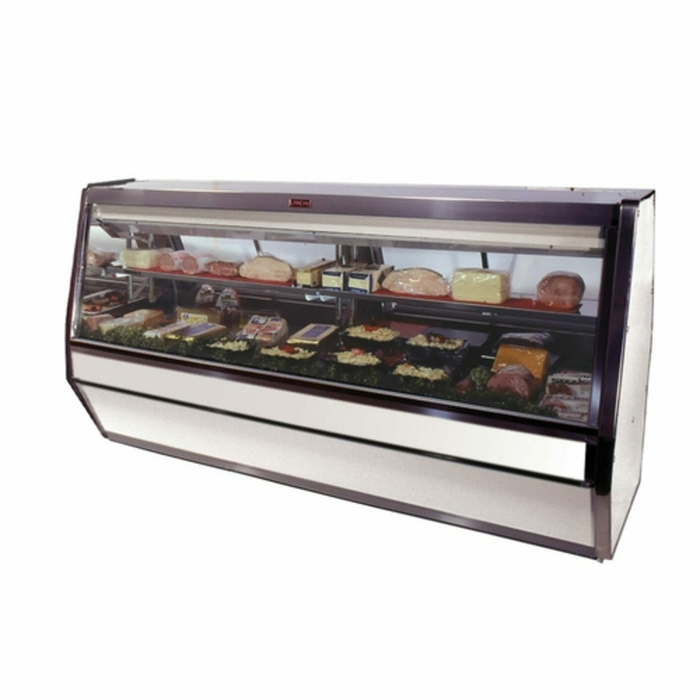 Vitrine réfrigérée de service pour charcuterie Howard McCray SC-CDS40E-12-LED 377,2 cm (148,5 po) de largeur