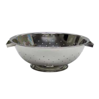 Commercial COL-8 Stainless Steel Colander with 8 Quart Capacity