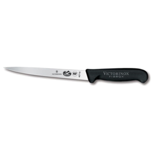 Victorinox 5.3813.18 Fibrox Pro 7" Straight Flexible Fillet Knife