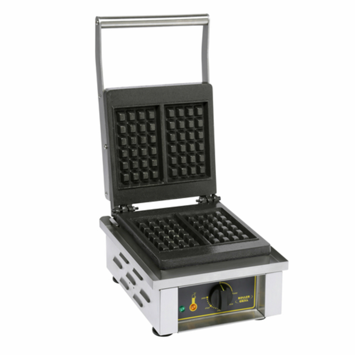 Roller Grill GES20 2 Waffle Capacity Single Liege Waffle Baker