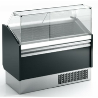 Infrico IDC-VBZ15SU Vitrine à glaces étroite 162 cm, 263 litres