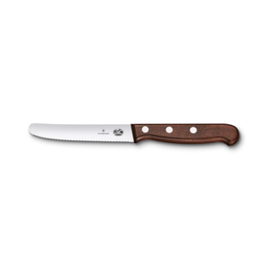Victorinox 5.0830.11G 4-1/4" Serrated Round Tip Utility Knife