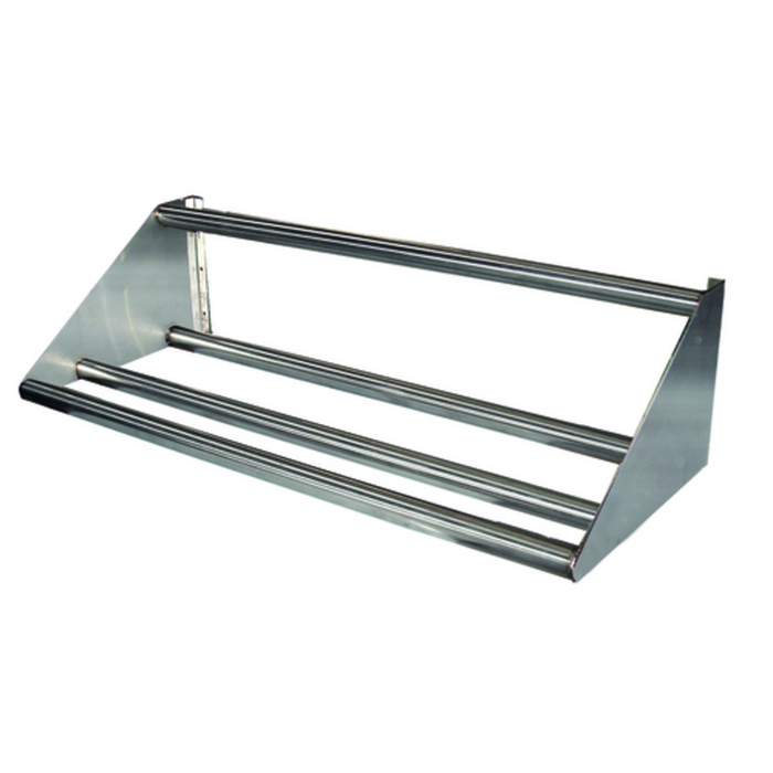 Winholt SSWMDT2221 22"W Wall Mounted Stainless Steel Dishtable Sorting Shelf