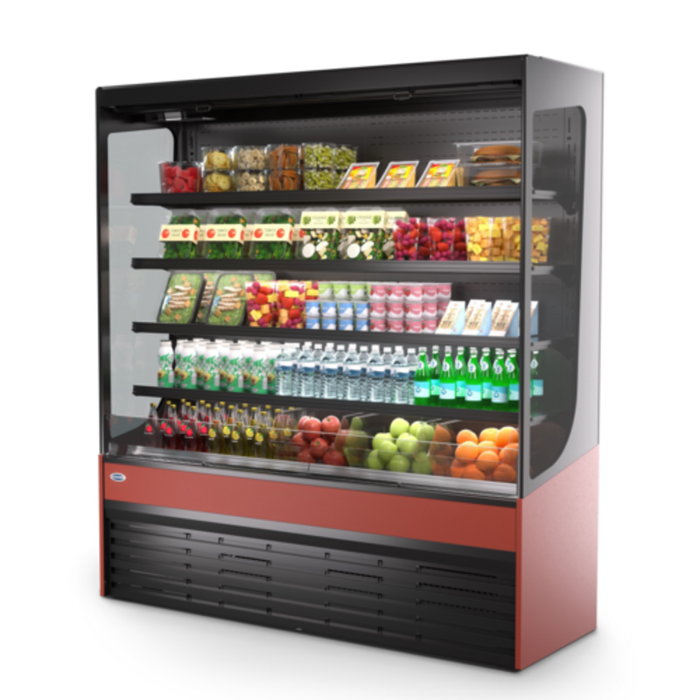 Federal VRSL7278S 72"W Vision Series Slim-Line Open Display Merchandiser