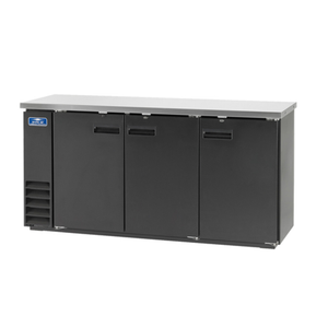 Réfrigérateur arrière de bar trois sections Arctic Air ABB72 de 185 cm de large