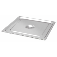 Omcan 80620 Solid 2/3-Size Stainless Steel Steam Table Pan Cover