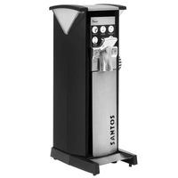 Alt Tag: Santos 44636 265 lb/hr Commercial Coffee Shop Grinder with silent motor, high-volume coffee bean grinder for cafes