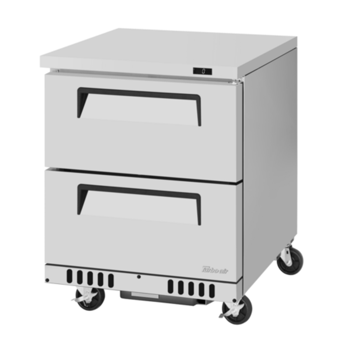 Turbo Air TUF-28SD-D2-FB-N 27.5" Super Deluxe Undercounter Freezer