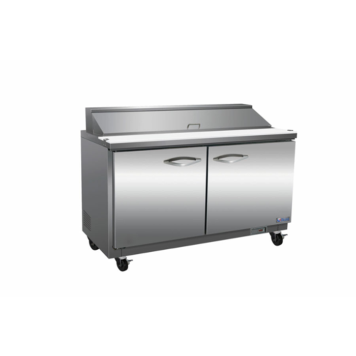 IKON ISP61 61.2" Two-Section Refrigerated Sandwich Prep Table