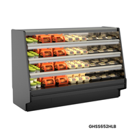 Structural Concepts GHSS652HLB 75.38"W Heated Self-Service Display Case