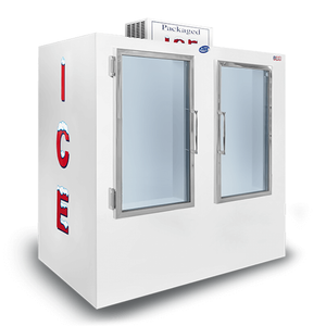 Leer TD120UAGP 72-Inch Indoor Ice Merchandiser 120 Cu.Ft. Auto Defrost