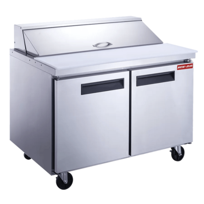 New Air NPT-048-SA 48-Inch Refrigerated Salad/Sandwich Prep Table