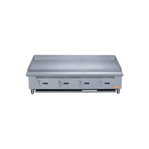 BRIKA BMG-48 48"W Gas Countertop Manual Heavy Duty Griddle