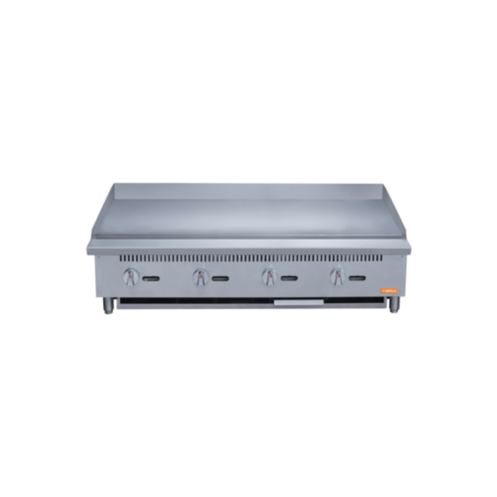 BRIKA BMG-48 48"W Gas Countertop Manual Heavy Duty Griddle