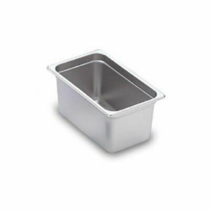 Omcan 80274 Full-Size 4-Inch Deep Perforated Stainless Steel Pan commercial steam table pan for draining and steaming
