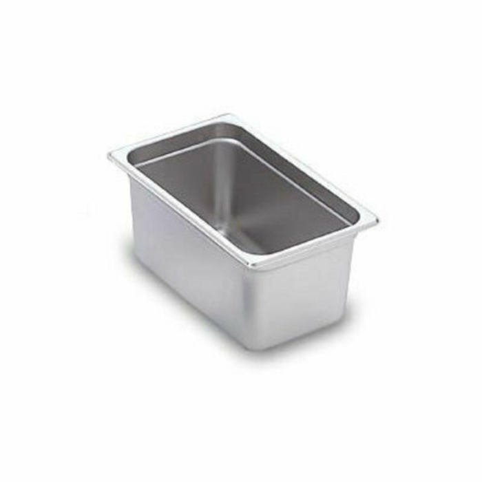 Omcan 80274 Full-Size 4-Inch Deep Perforated Stainless Steel Pan commercial steam table pan for draining and steaming