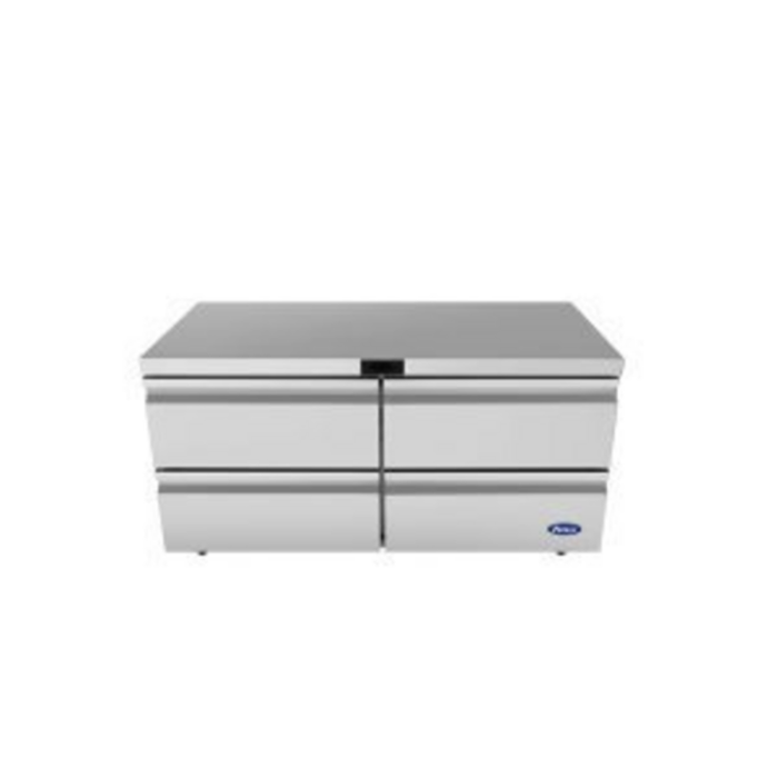 Atosa AUR60D4 60.25-Inch Undercounter Refrigerator