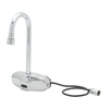 EFI SIF-EC-3105 Electronic Hands-Free Wall Mount Gooseneck Faucet designed for hygiene and convenience.