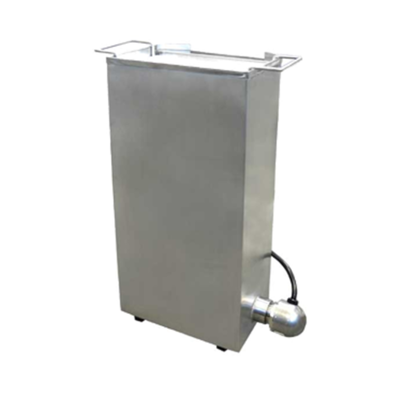 Alt Tag: OMCAN 19926 Stainless Steel Knife Sanitizer for 12-inch Blades commercial kitchen stainless sanitizer unit