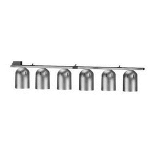 Nemco 6006-6 59.25" Single Row Chain-Hung Infrared Heat Lamp