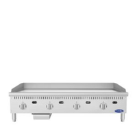 Atosa CookRite ATG-4824-C 48-Inch Gas Countertop Thermostatic Chrome Plated Griddle