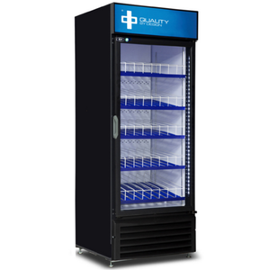 QBD CD26-HC 30.63"W Single Glass Door Merchandiser Refrigerator