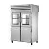 True STG2RPT-2HG/2HS-2G-HC 52.63" Spec Series Pass-Thru Refrigerator for commercial kitchens.