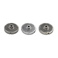 Omcan 39476 #52 Stainless Steel Meat Grinder Plate 9.5mm (3/8")