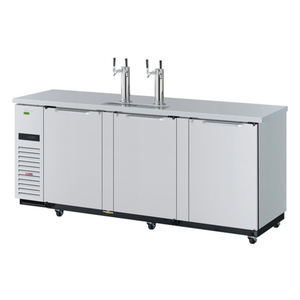 Turbo Air TBD-4SDD-N 90-1/4"W Draft Beer Cooler Dispenser