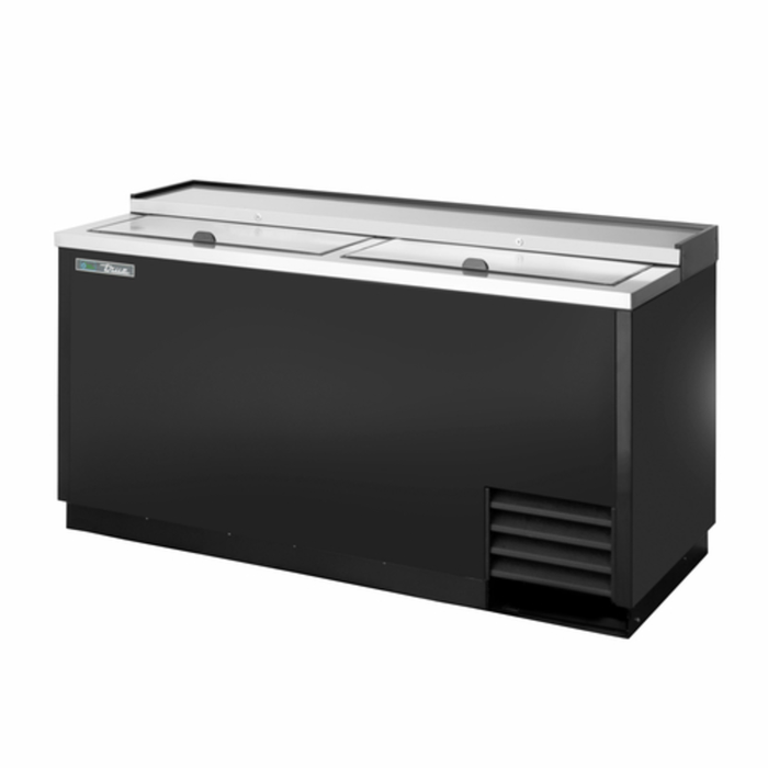 True TD-65-24-HC 64.5 Inch Solid Slide Lid Horizontal Bottle Cooler