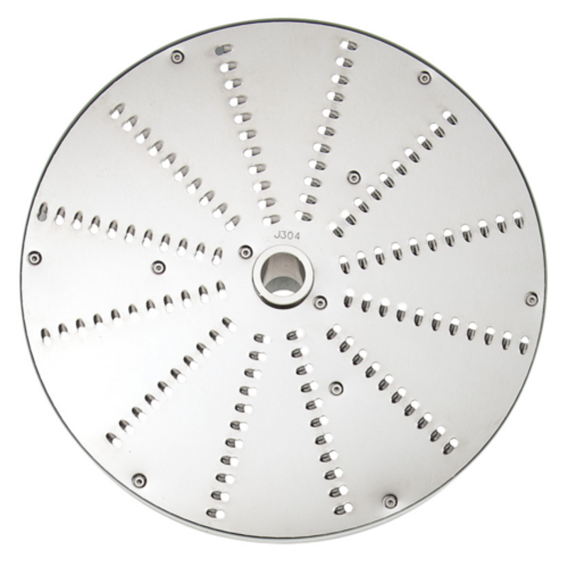 Stainless Steel Grating Disc Plate Designed For Precision Shredding And Grating, Compatible With Eurodib 650152 Food Processor.
