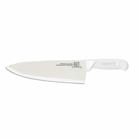 OMCAN 12142 Couteau de Chef Professionnel Lame Moyenne 10 Pouces Manche Blanc