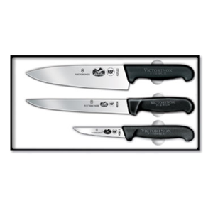 Victorinox 5.1053.3-X3 3-Piece Chef's Knife Set with Fibrox Handles