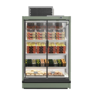 Infrico IAG-ML12DGU22M1 Réfrigérateur de présentation à deux portes vitrées de 132,7 cm de large