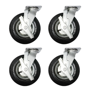 Cadco PW-4 Outdoor Pneumatic Wheels Kit, Set of (4)