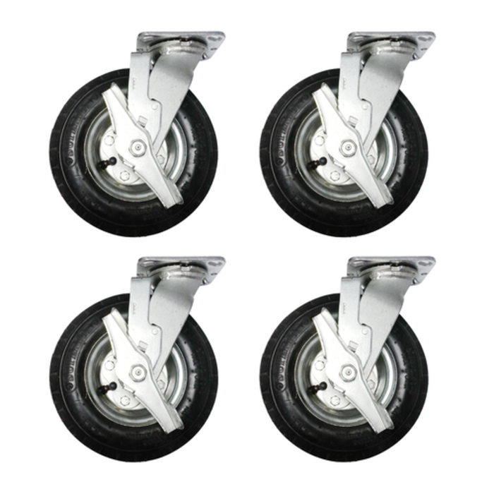 Cadco PW-4 Outdoor Pneumatic Wheels Kit, Set of (4)