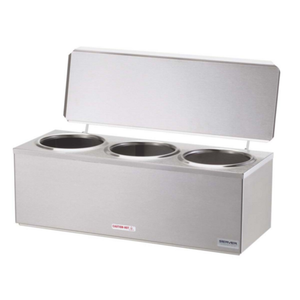 SERVER 92040 DI-3 (3) 3 qt. Countertop Triple Cone Dip Warmer