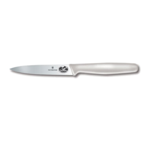 Victorinox 6.7707 Paring Knife with 4" Blade and White Handle