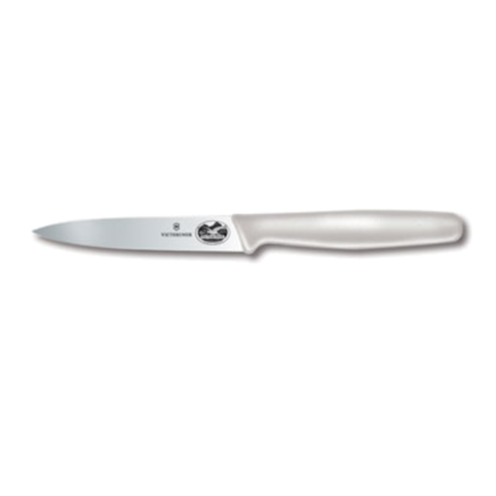 Victorinox 6.7707 Paring Knife with 4" Blade and White Handle