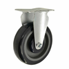 Solid Top Stocking Cart Caster With Durable Polypropylene Wheel And Sturdy Metal Bracket For Reliable Mobility