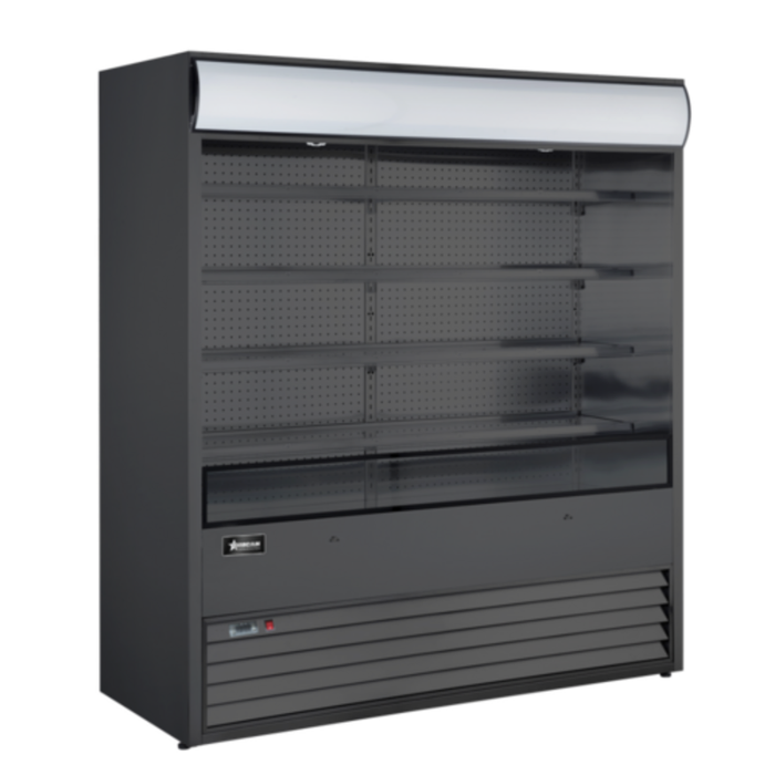 OMCAN 48269 72" Wide 37 cu.ft. Open Refrigerated Showcase