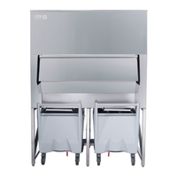 ITV SCD-1800 Ice Bin Shuttle System, 60"W, 1790 lbs Capacity