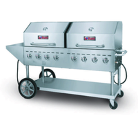 IKON IRBQ-60 80.31"W Outdoor LP Gas Charbroiler Grill