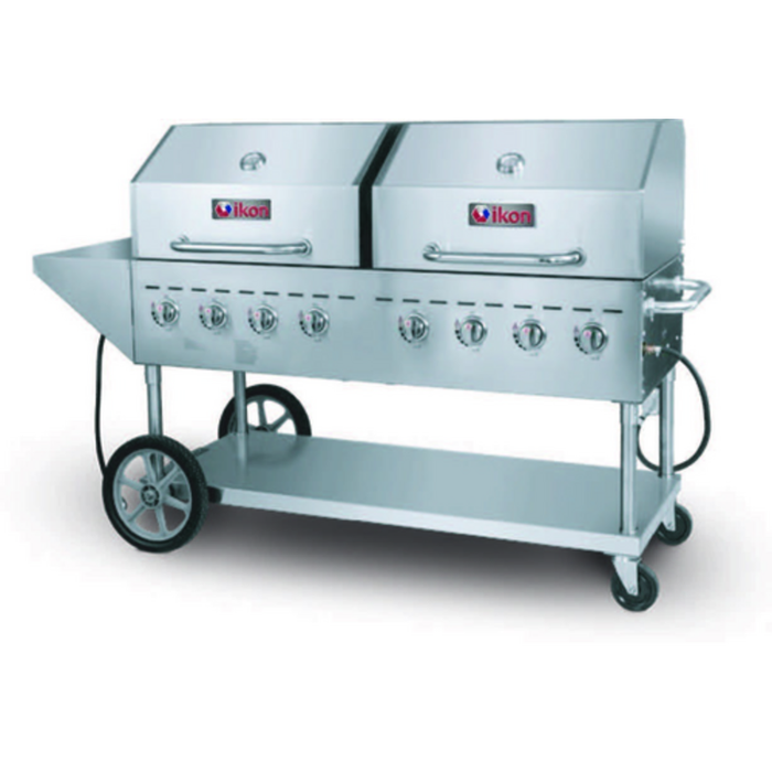 IKON IRBQ-60 80.31"W Outdoor LP Gas Charbroiler Grill
