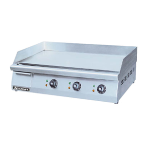 Adcraft GRID-30 Electric Countertop Griddle 15.5" x 30" Stainless Steel