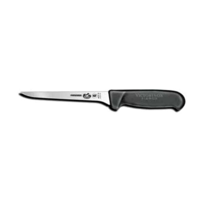 Victorinox 5.6413.15 6" Fibrox Pro Straight Narrow Boning Knife